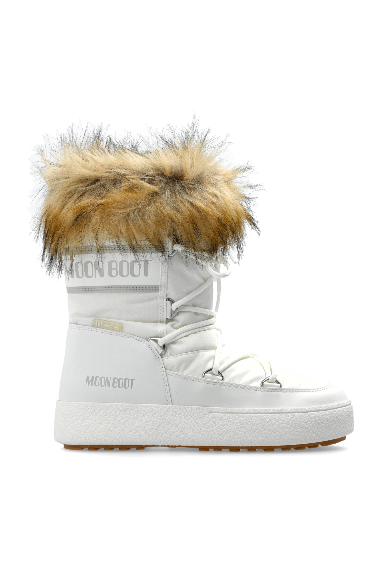 White Snow boots Ltrack Monaco Low Moon Boot Vitkac Italy